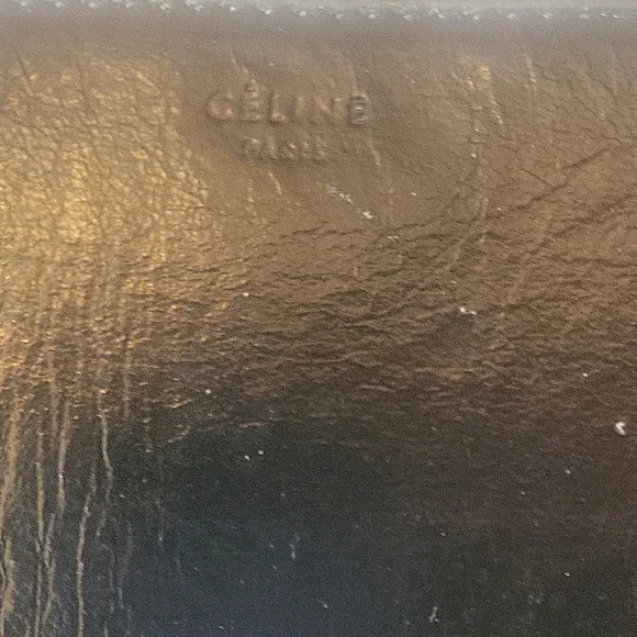 Celine Black Leather Wallet - Picture 3 of 7